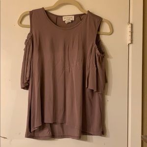 Off the shoulder women’s top